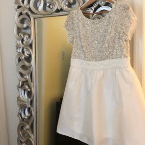 White/Ivory Sequin Dress